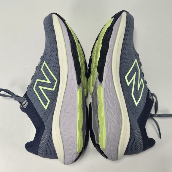 New Balance Fresh Foam X V860v14 Grey Lime Green Running Shoes Women's Size 6.5 - Picture 8 of 15